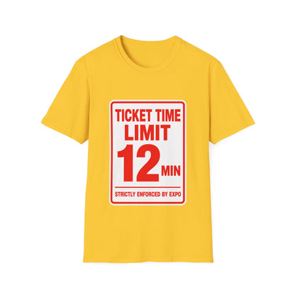 Ticket time limit 12min T-Shirt