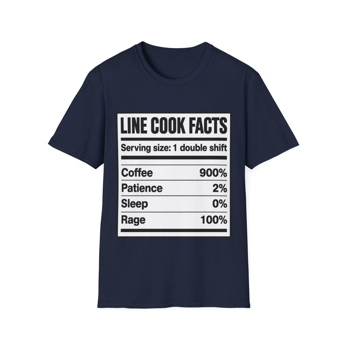 Line Cook Facts T-Shirt
