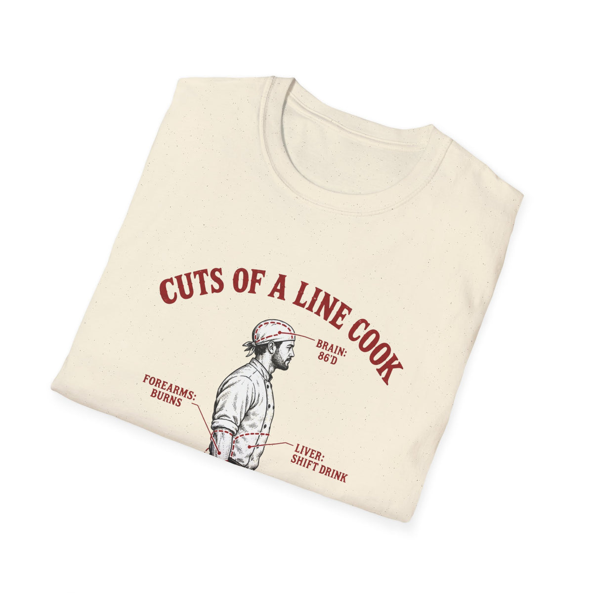 Cuts of a line cook T-Shirt