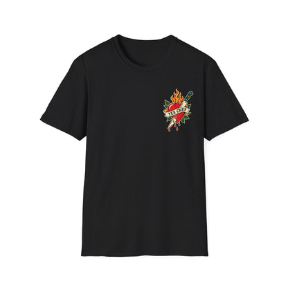 Yes Chef Heart Emblem T-Shirt