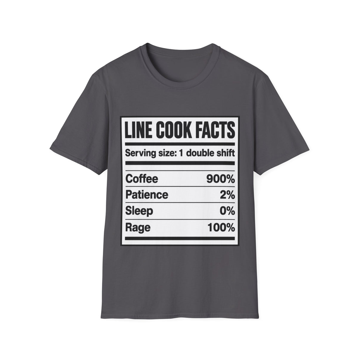 Line Cook Facts T-Shirt