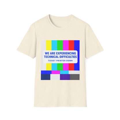 Ticket printer down T-Shirt