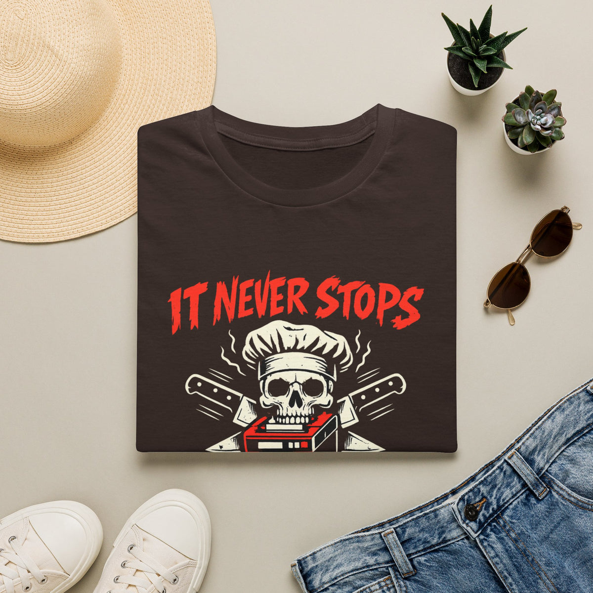 It never stops T-Shirt