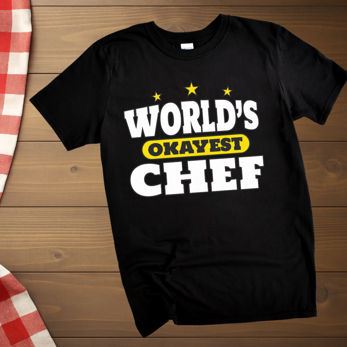 World's Okayest Chef T-Shirt