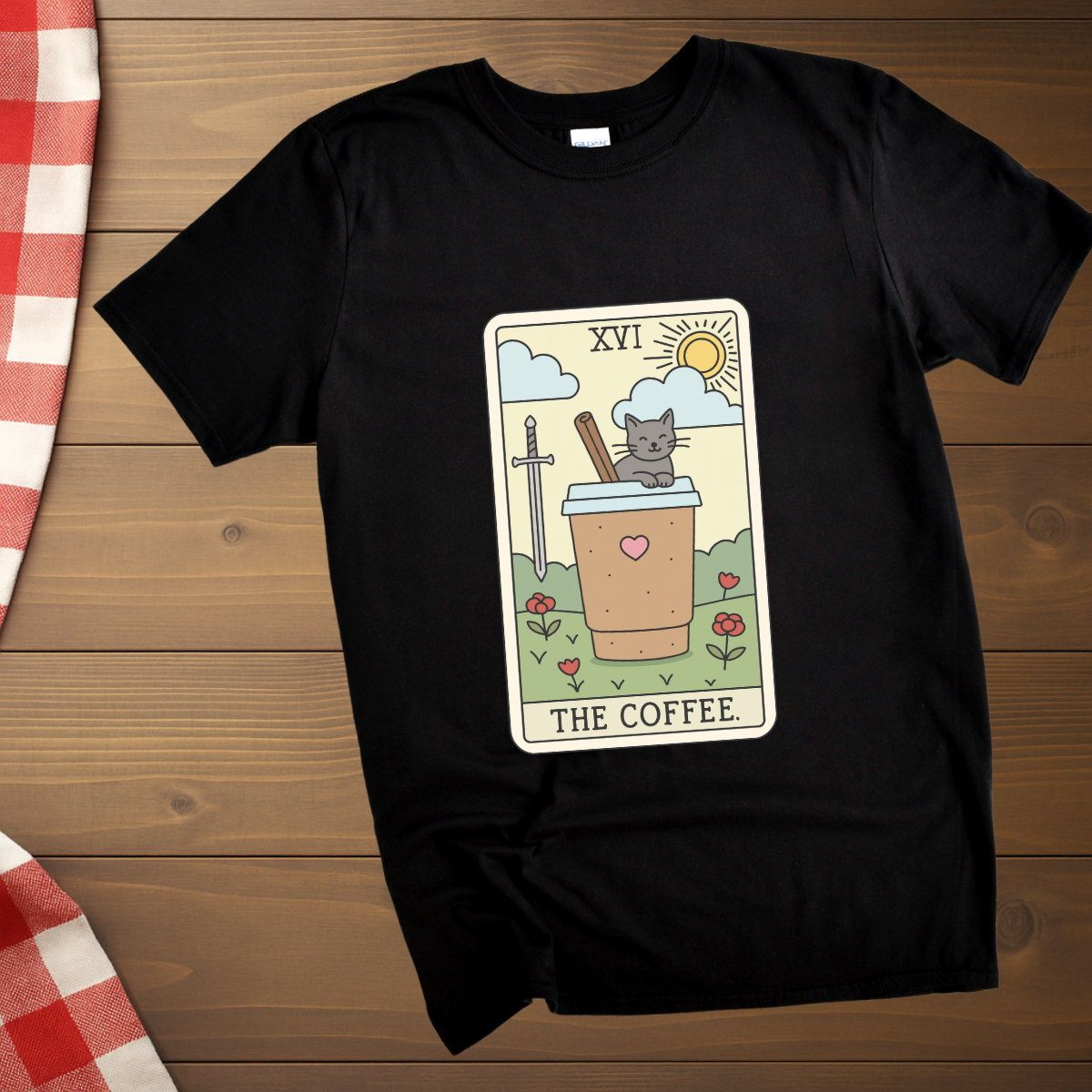 The Coffee Tarot T-Shirt