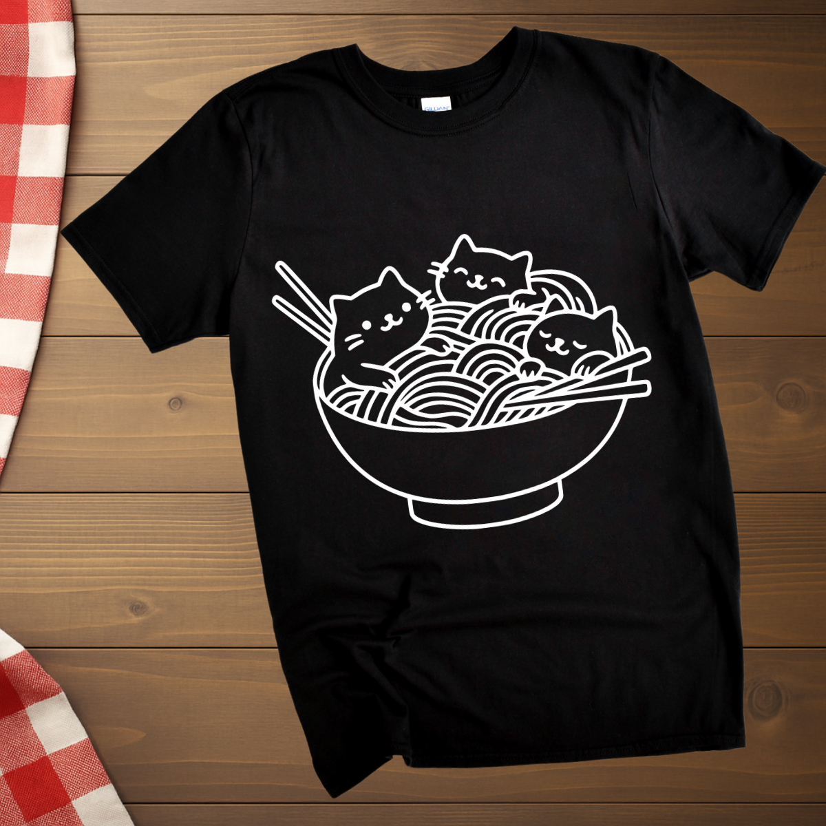 Cats & Noodles T-Shirt