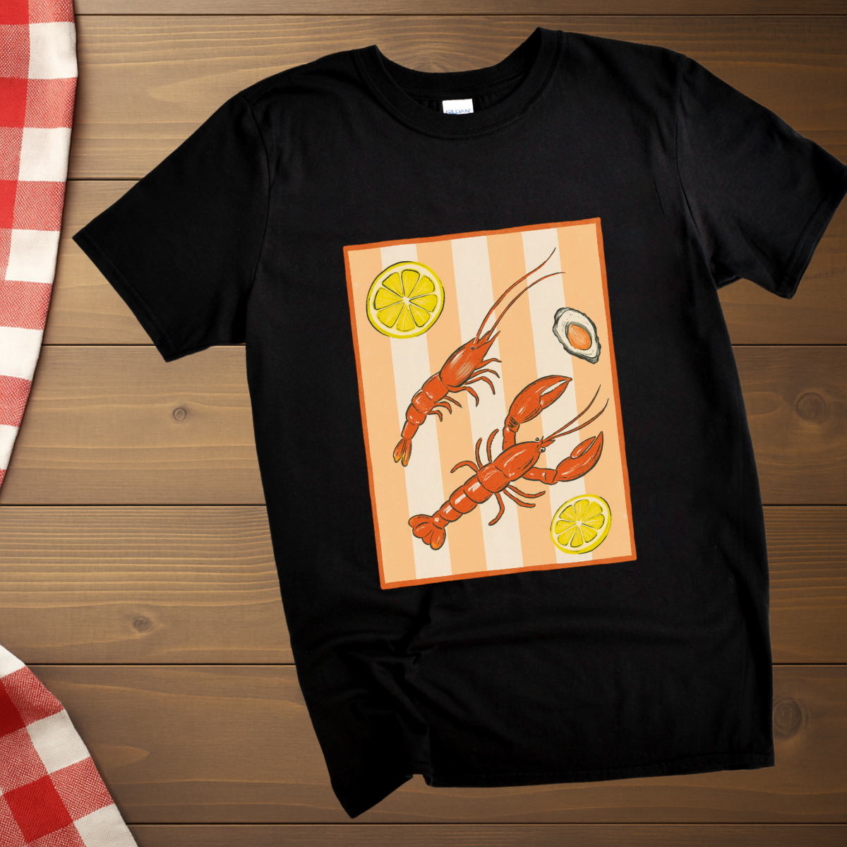 Lobster, Oyster Holiday T-Shirt