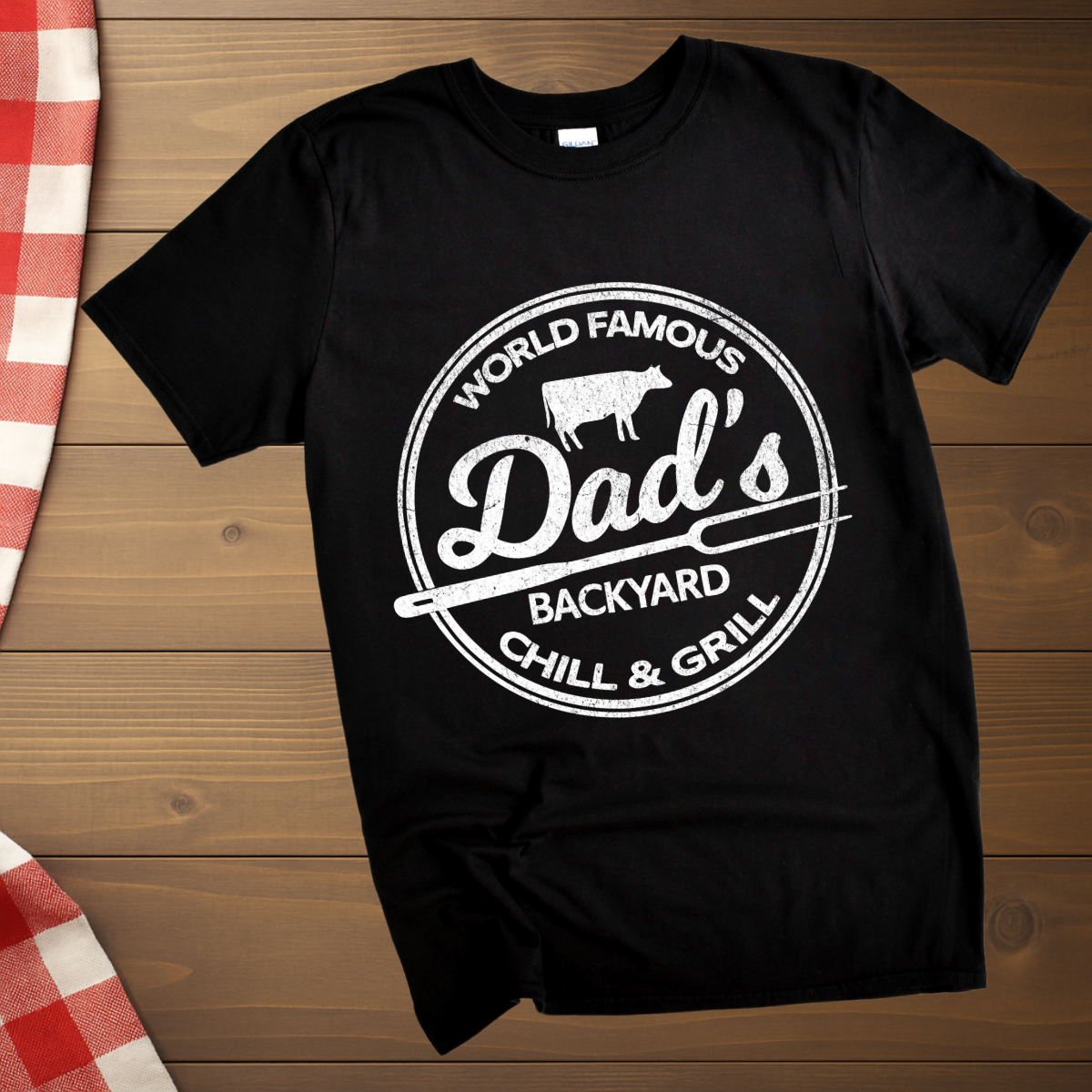 Dad's Backyard Chill & Grill T-Shirt