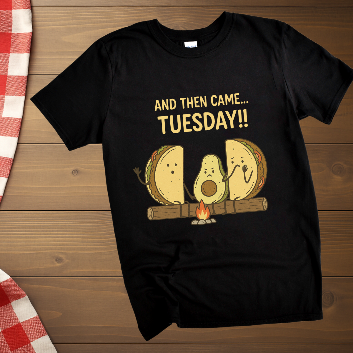 Taco Tuesday Horror T-Shirt
