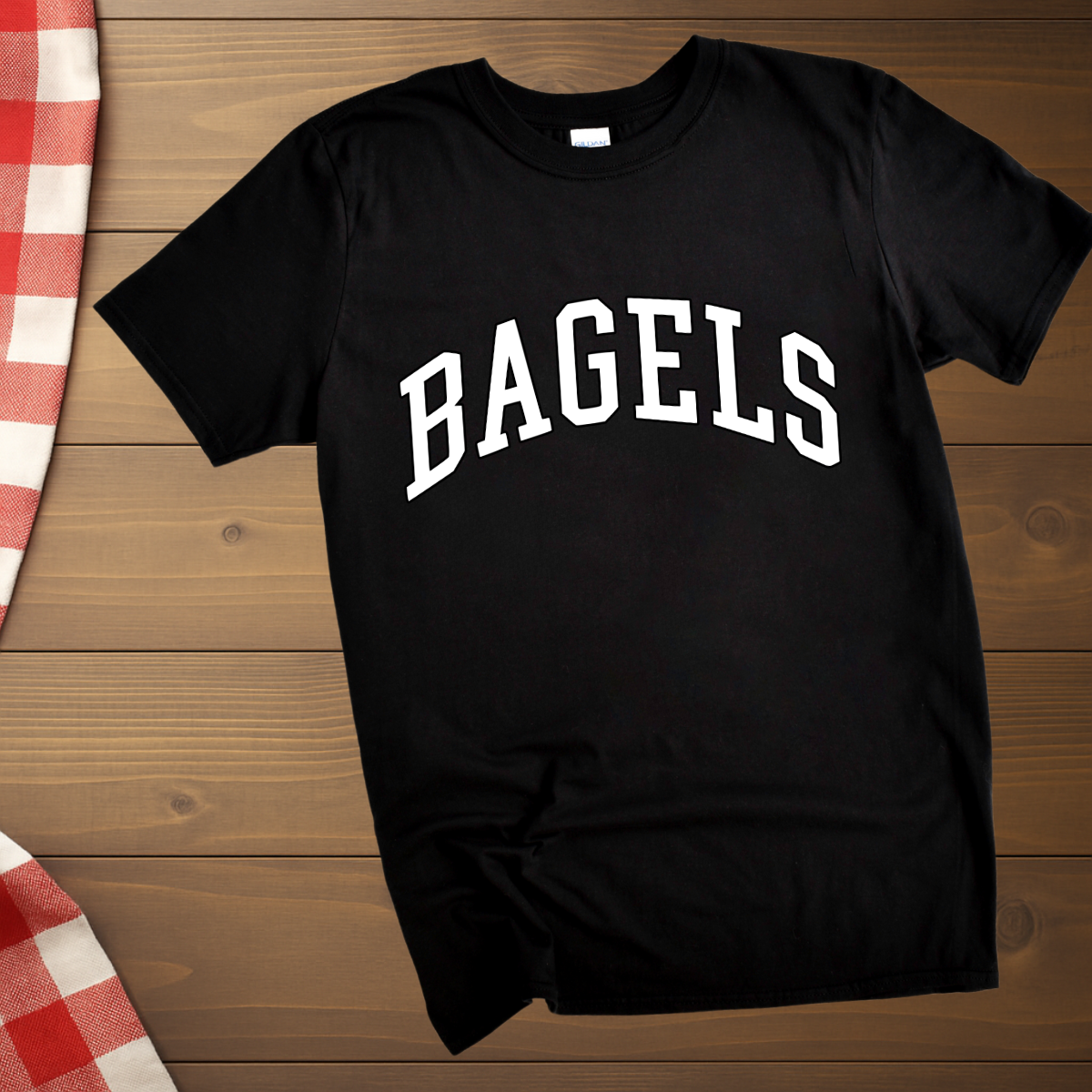 College Style Bagels T-Shirt