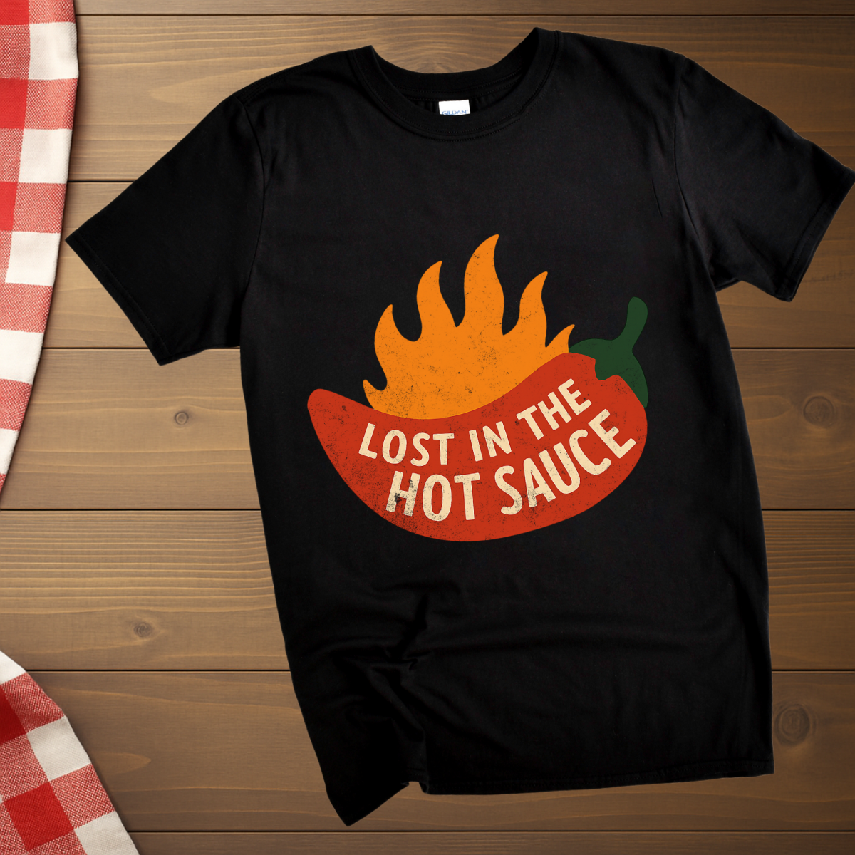 Lost in the hot sauce T-Shirt