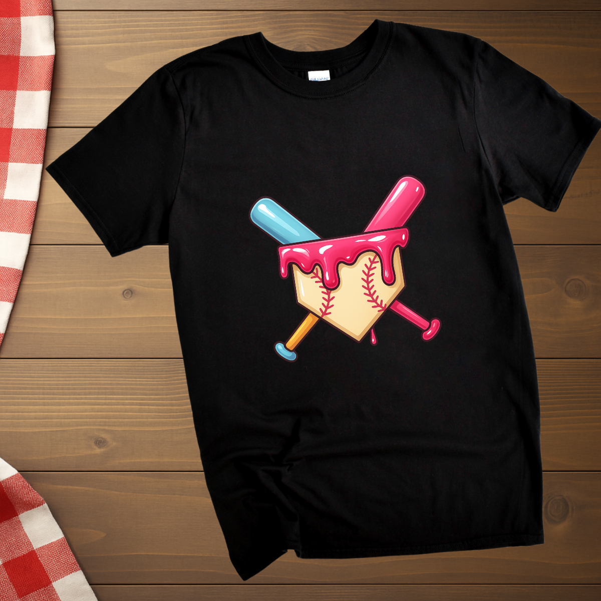 Baseball bats, melting board T-Shirt