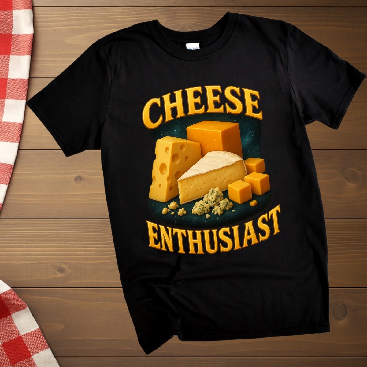 Cheese Enthusiast vintage T-Shirt