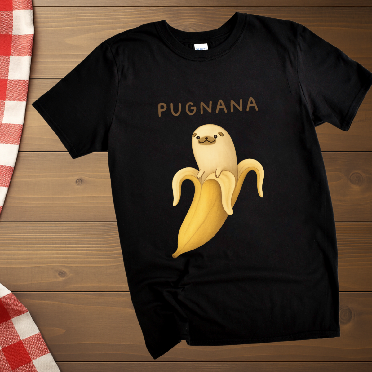 Pug Banana T-Shirt
