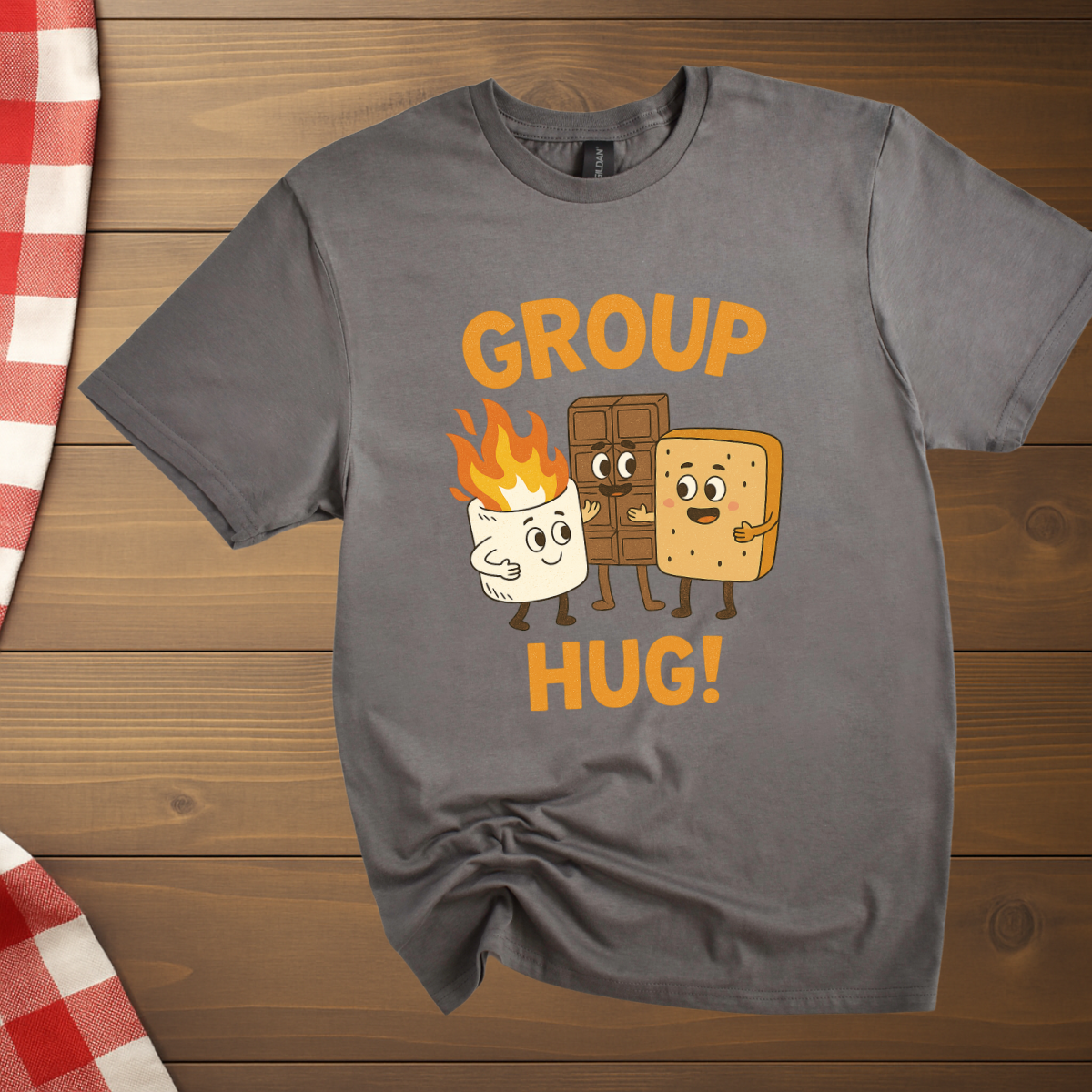 Camping Group Hug T-Shirt