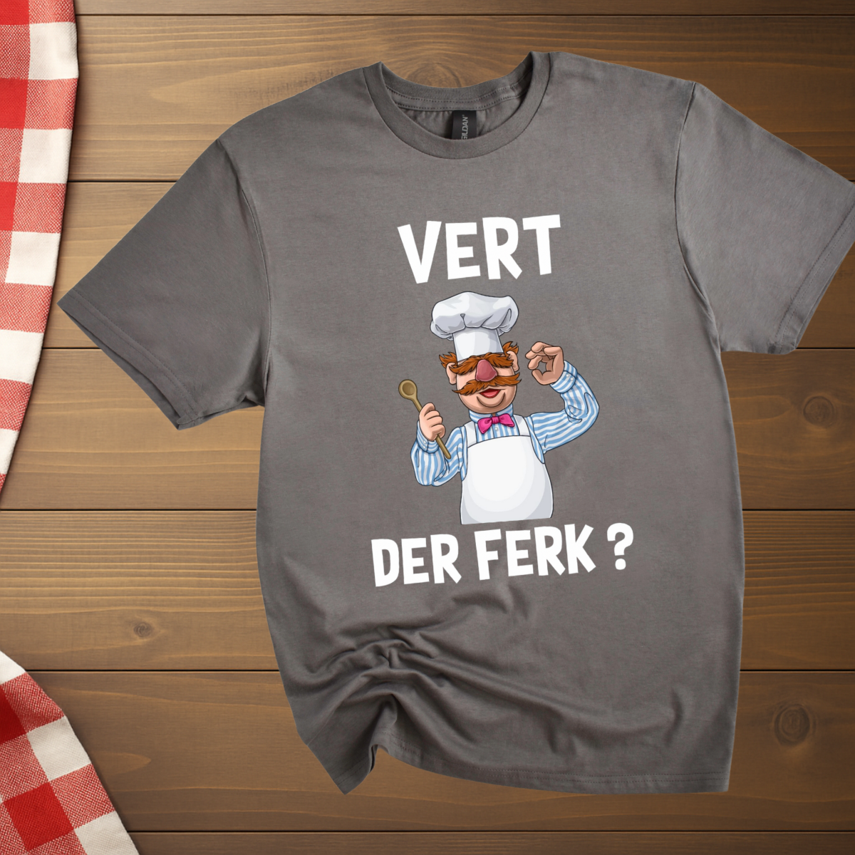 Swedish Funny Chef T-Shirt