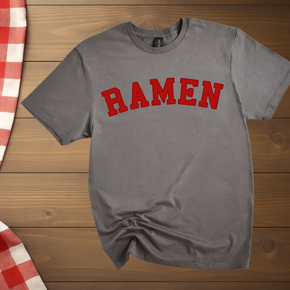 College Style Ramen T-Shirt