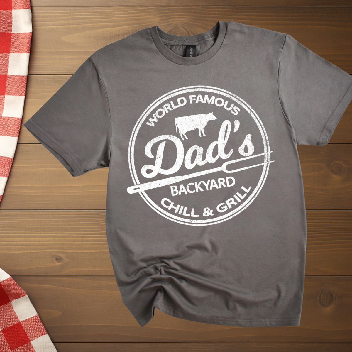 Dad's Backyard Chill & Grill T-Shirt