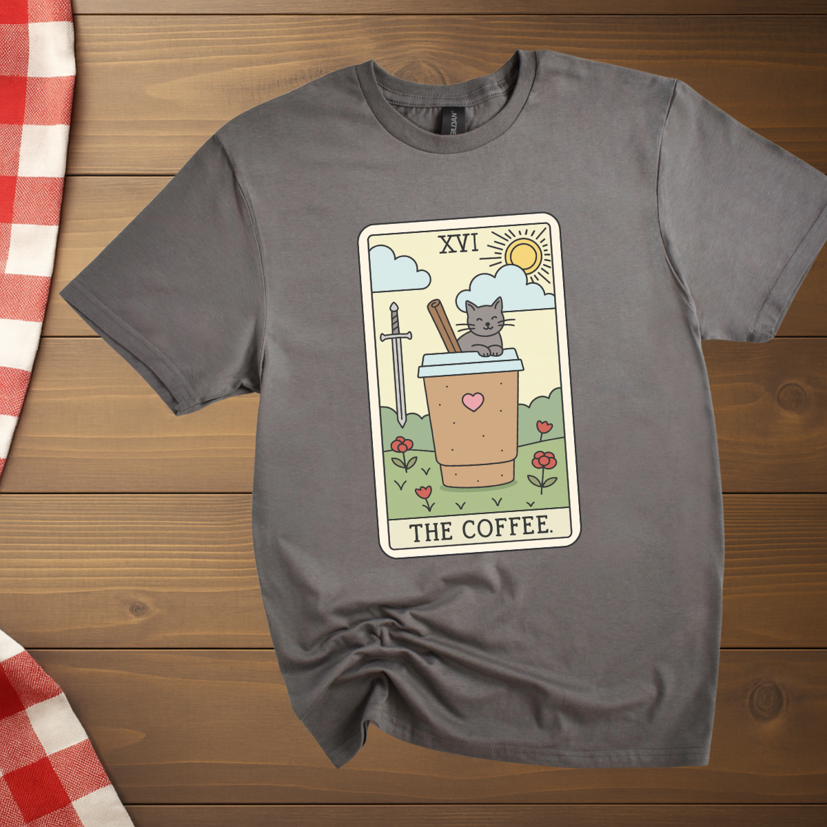 The Coffee Tarot T-Shirt
