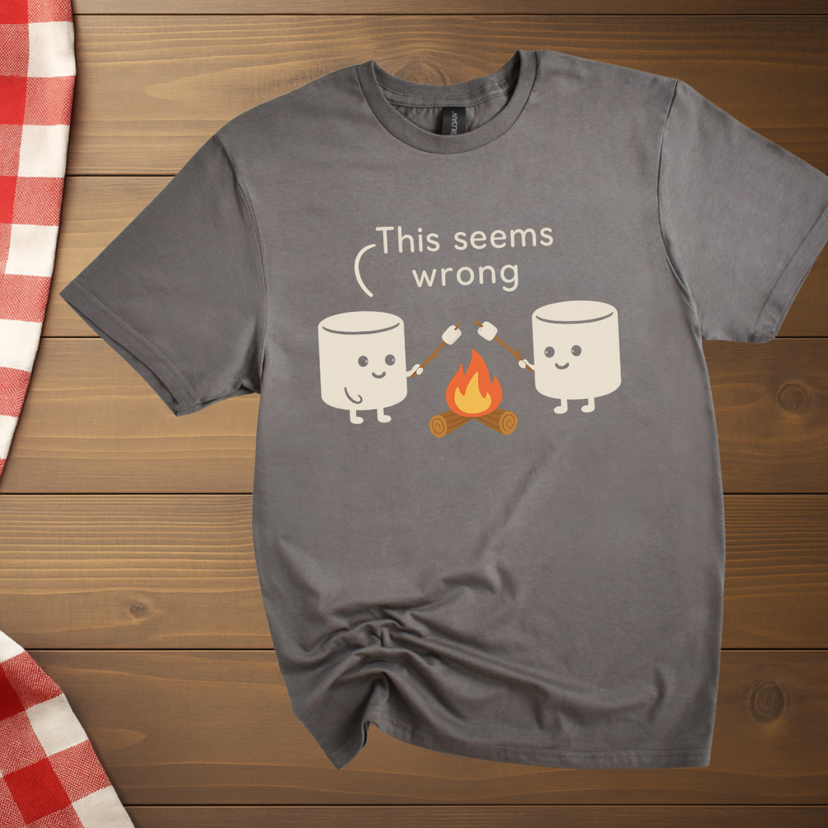 Sarcastic Marshmallow Toasting T-Shirt