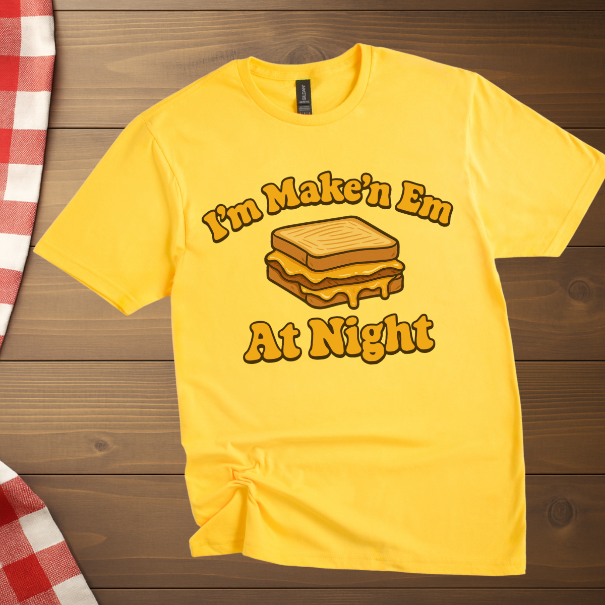 Make'n Em At Night Grilled Cheese T-Shirt
