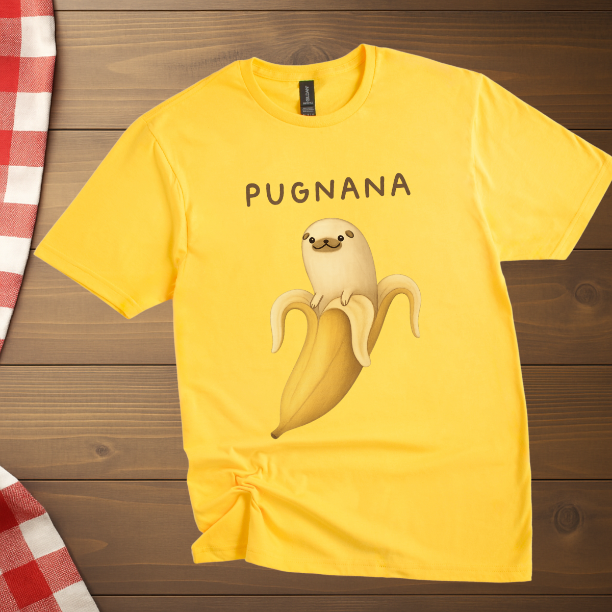 Pug Banana T-Shirt