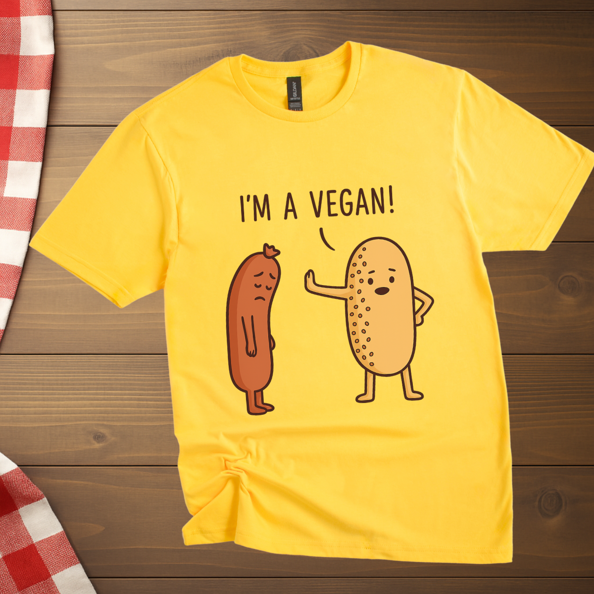 I'm Vegan Bun T-Shirt