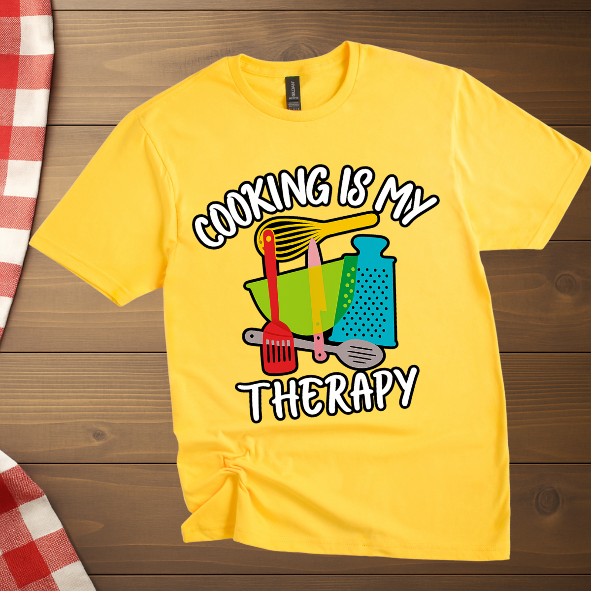 Cooking is my Therapy T-Shirt