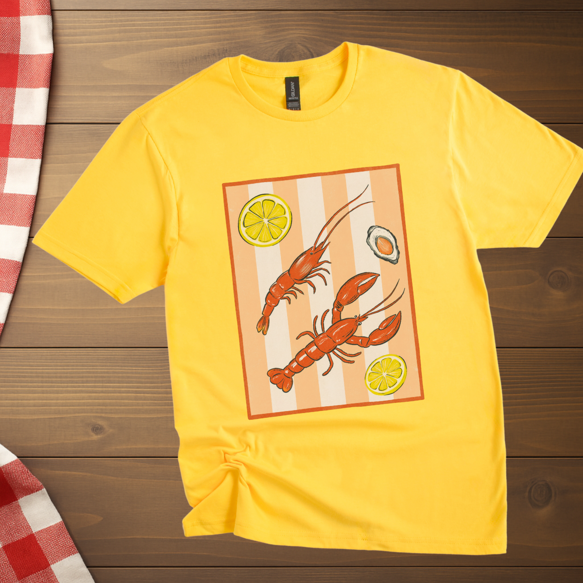 Lobster, Oyster Holiday T-Shirt