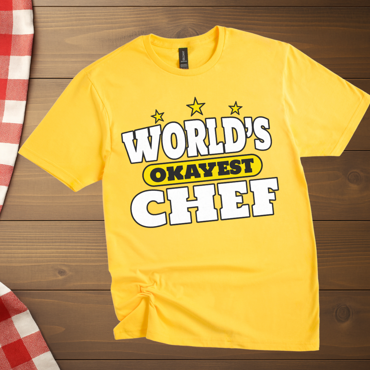World's Okayest Chef T-Shirt