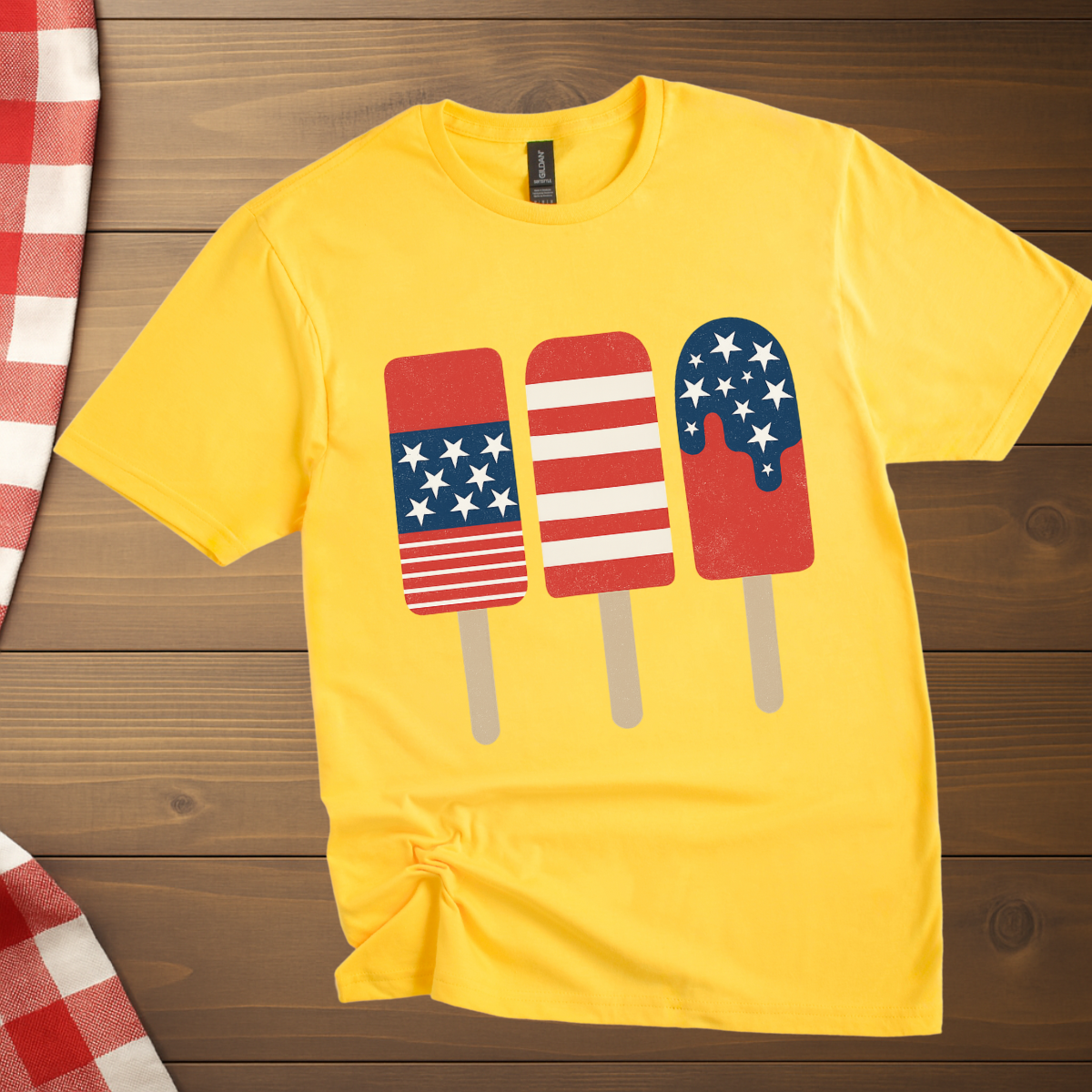 4th of July Popsicles T-Shirt