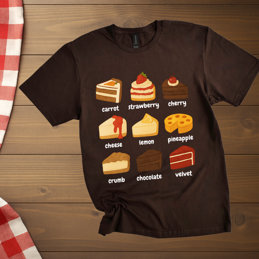 Types of Cake T-Shirt