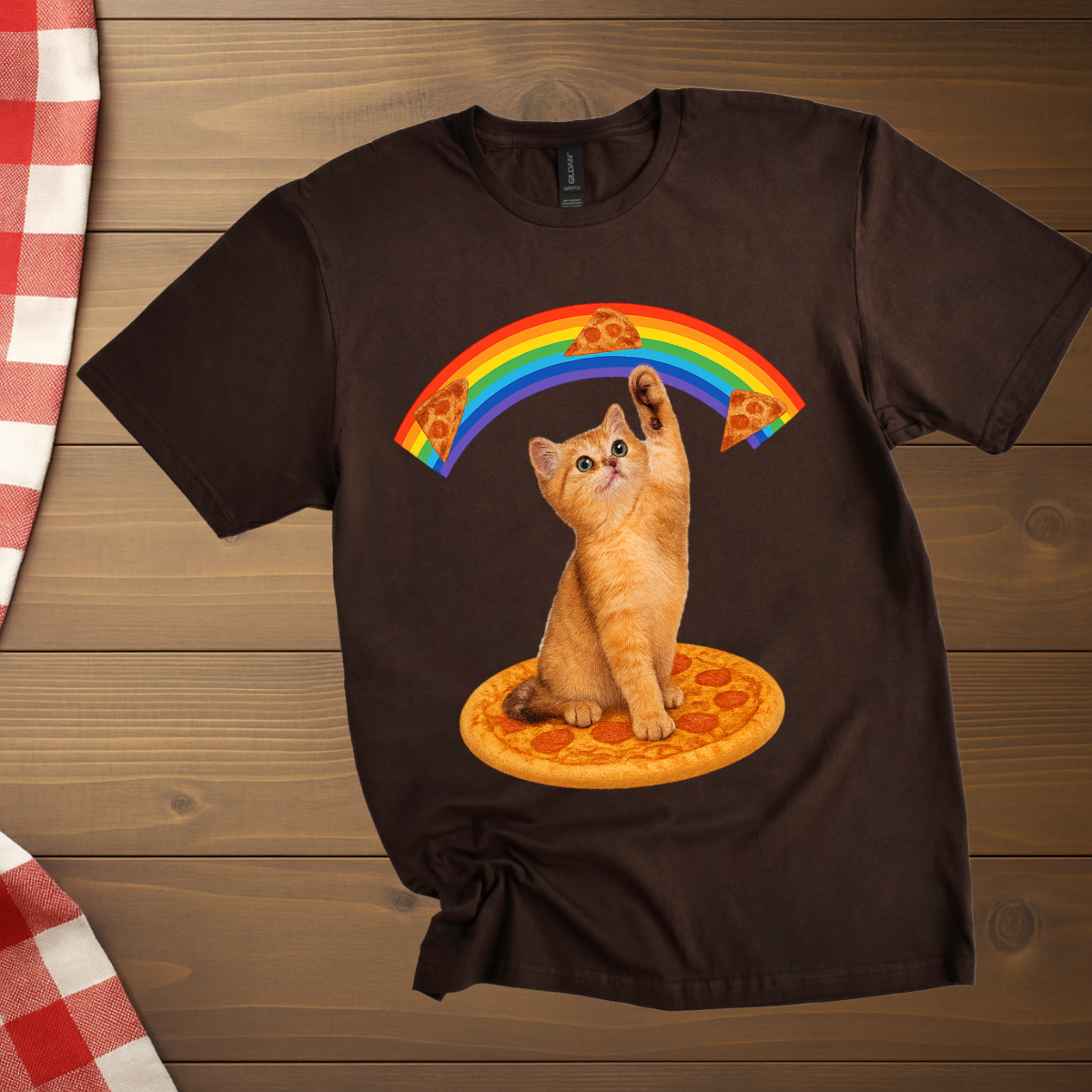 Pizza Rainbow T-Shirt