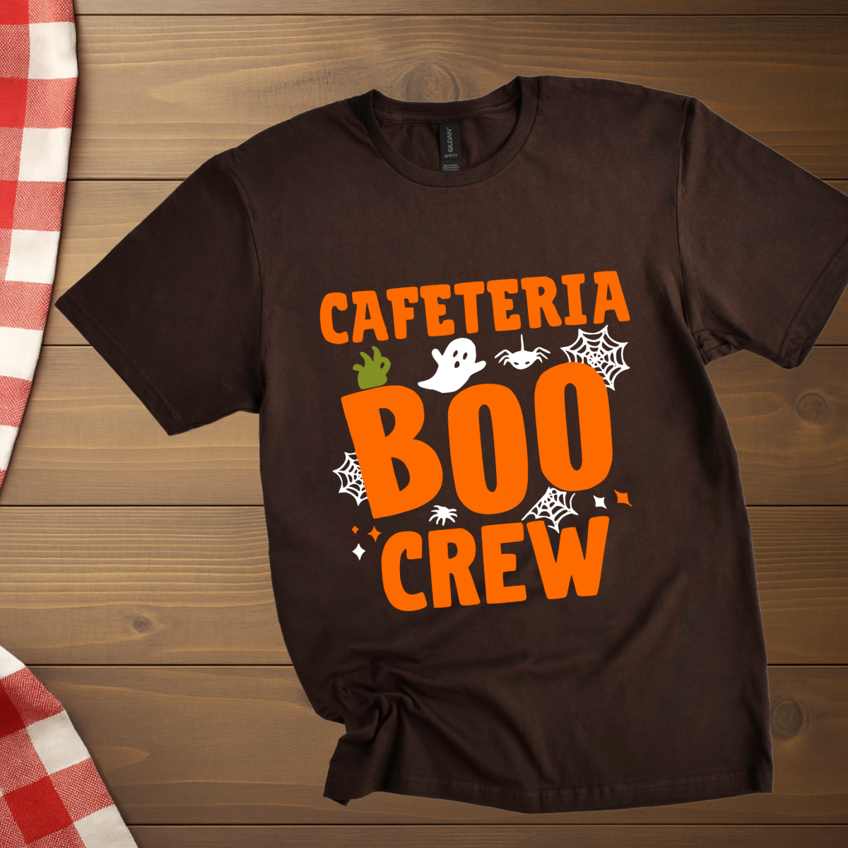 Cafeteria Boo Crew T-Shirt