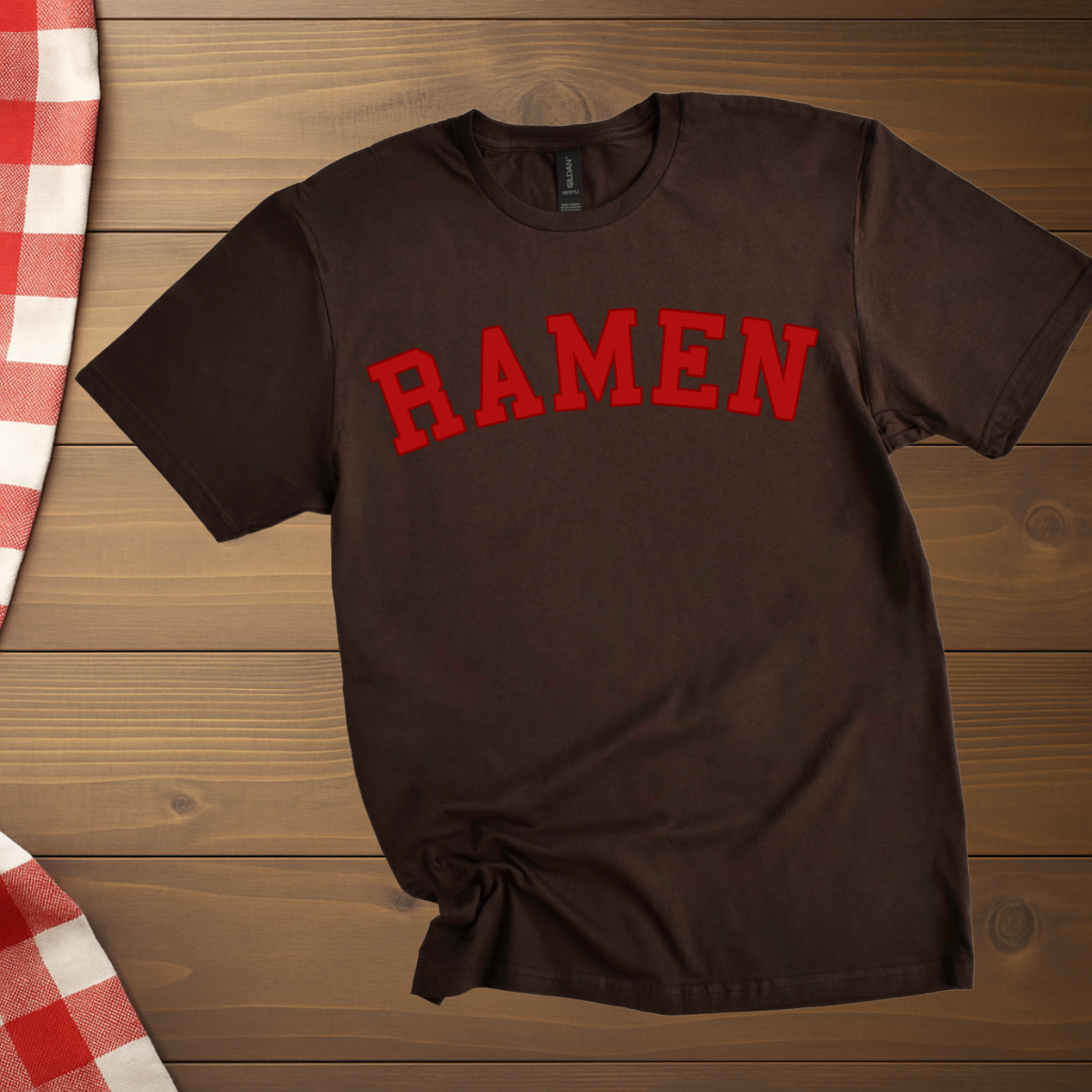 College Style Ramen T-Shirt