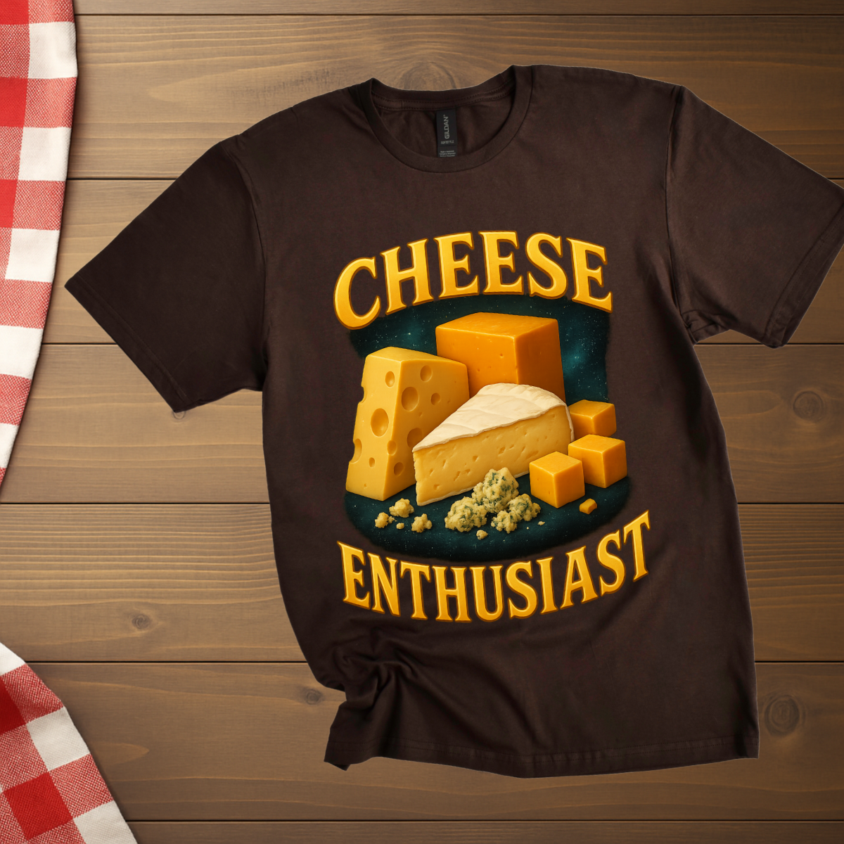 Cheese Enthusiast vintage T-Shirt