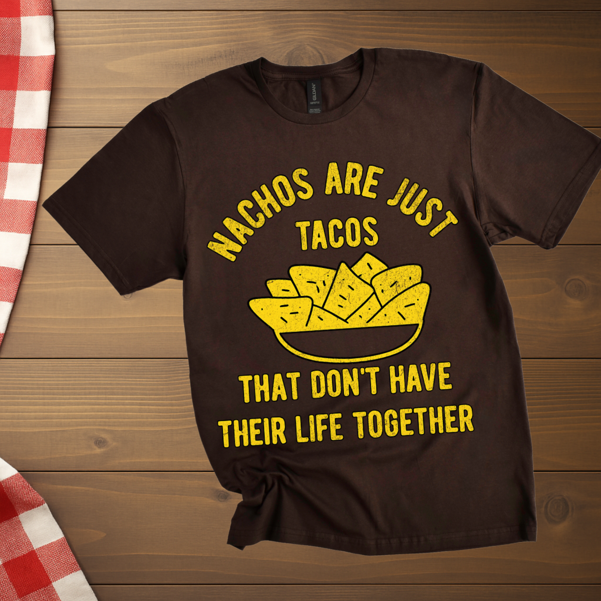 Nachos are just Tacos T-Shirt
