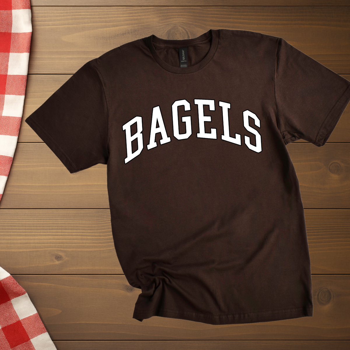 College Style Bagels T-Shirt