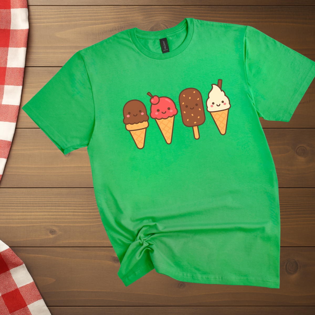 Ice cream Cold Crew T-Shirt