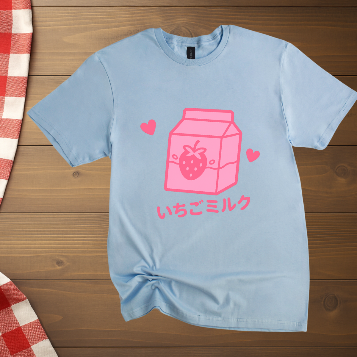 Strawberry milk Japanese themed T-Shirt