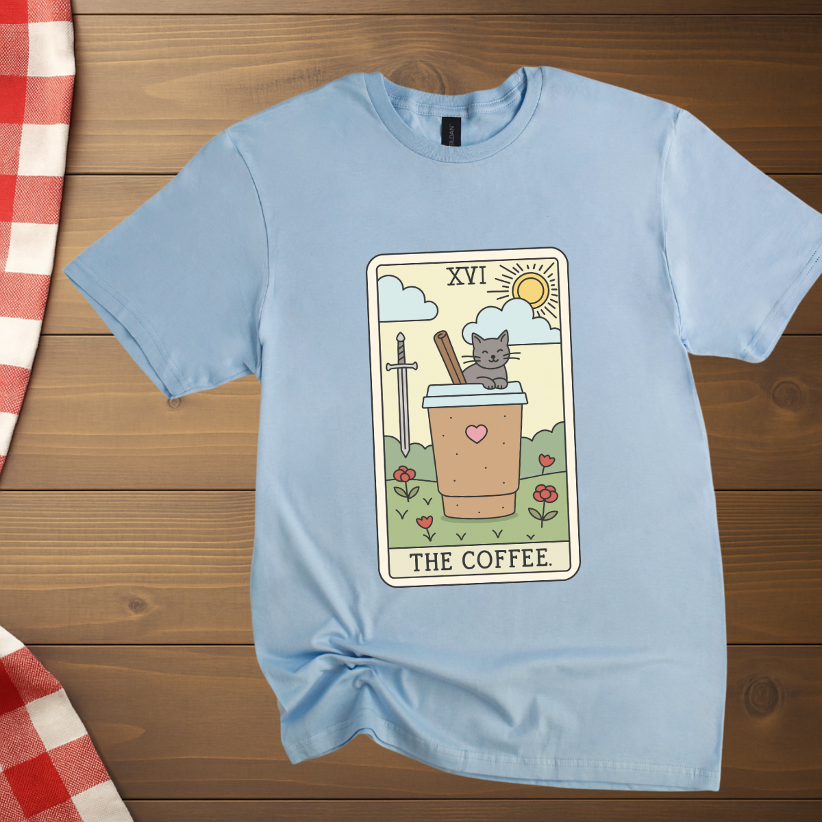 The Coffee Tarot T-Shirt