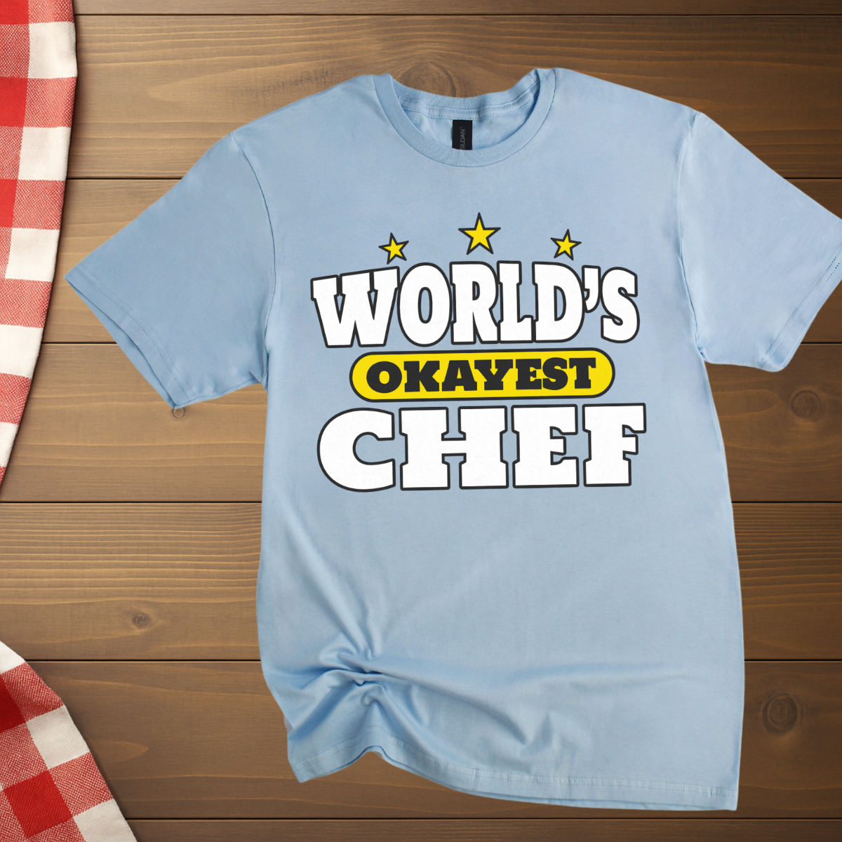 World's Okayest Chef T-Shirt