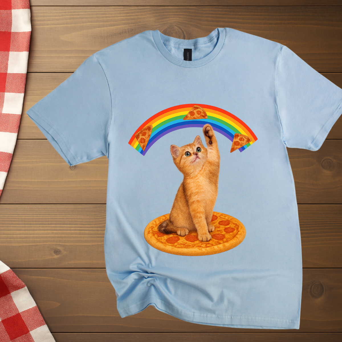 Pizza Rainbow T-Shirt
