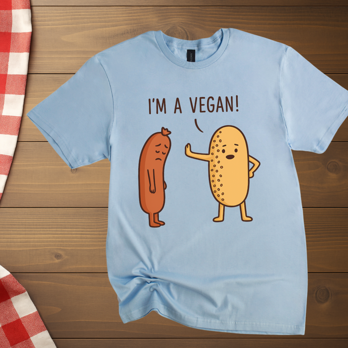 I'm Vegan Bun T-Shirt