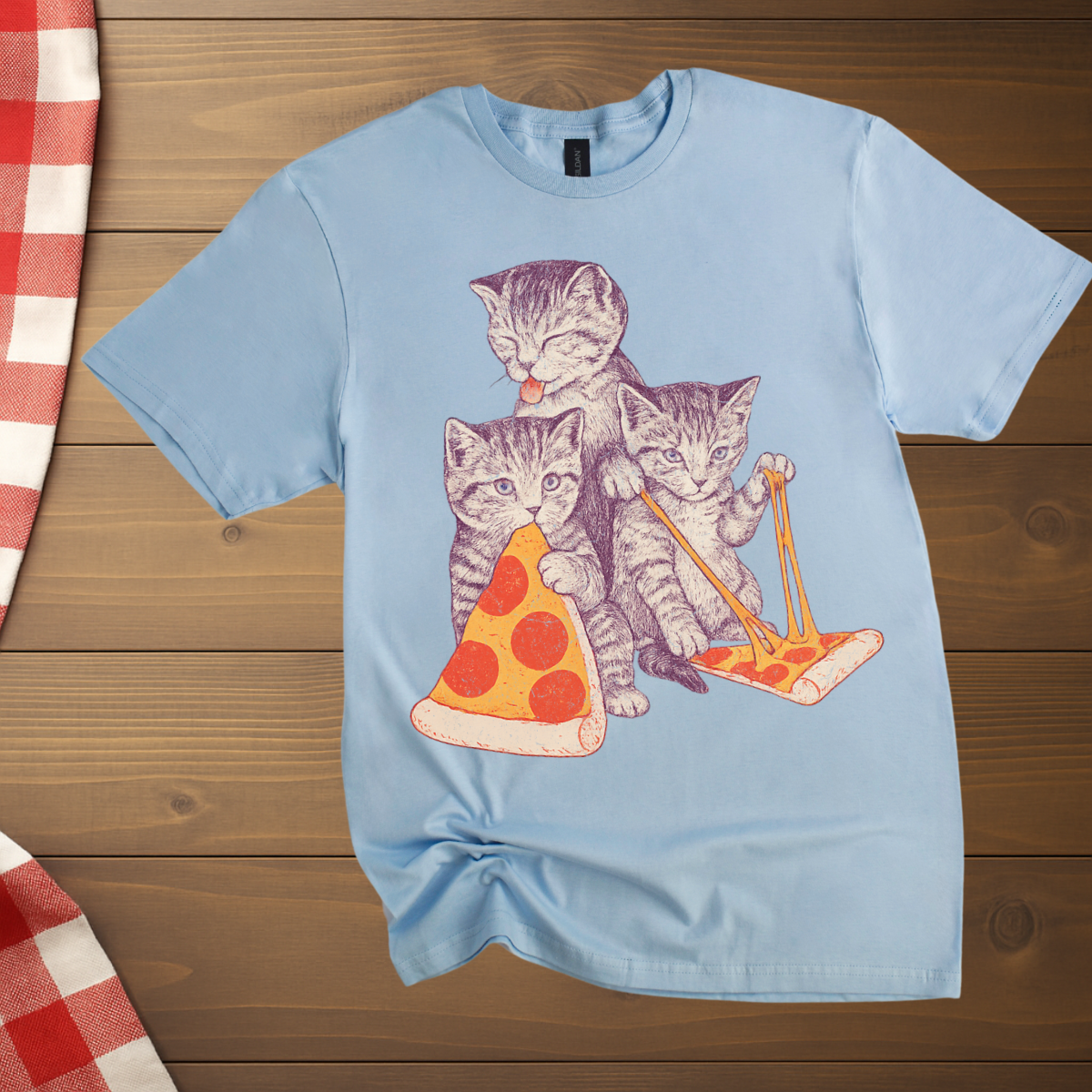 Pizza and kittens T-Shirt