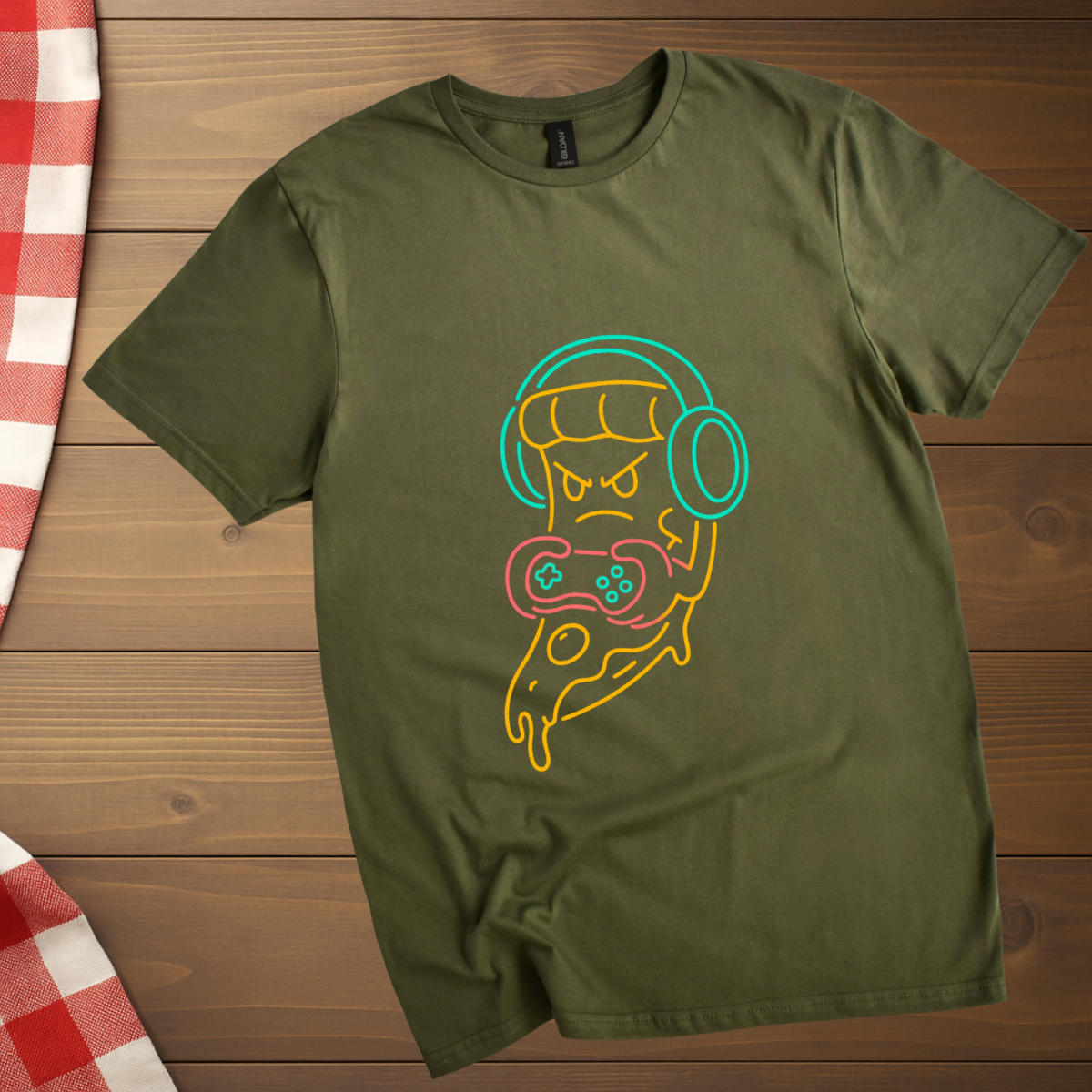 Gaming Pizza T-Shirt