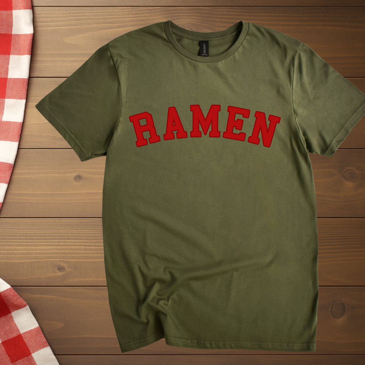 College Style Ramen T-Shirt
