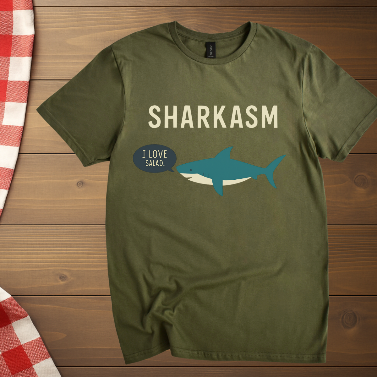 Funny Shark Sarcasm T-Shirt