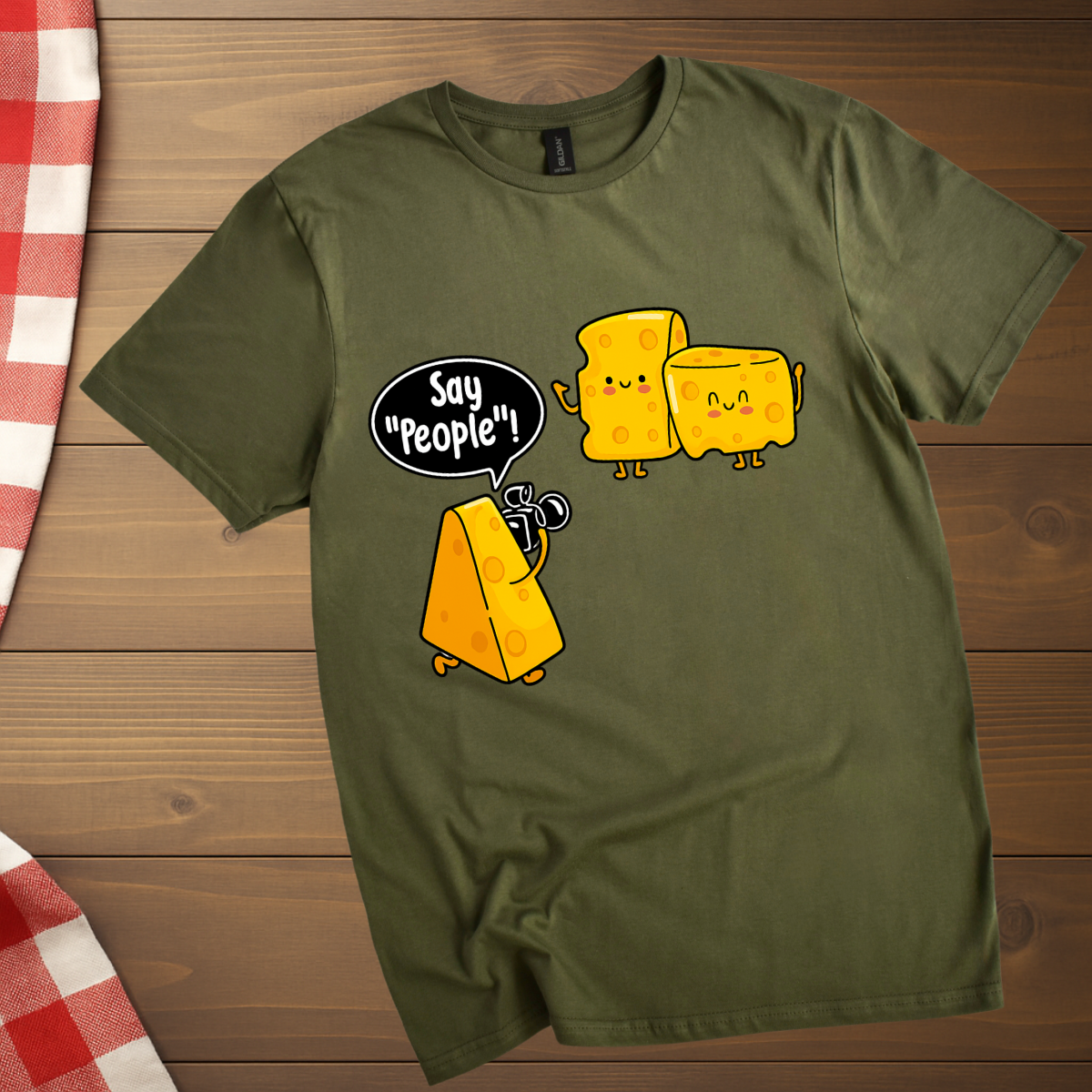 Say People, Cheese T-Shirt