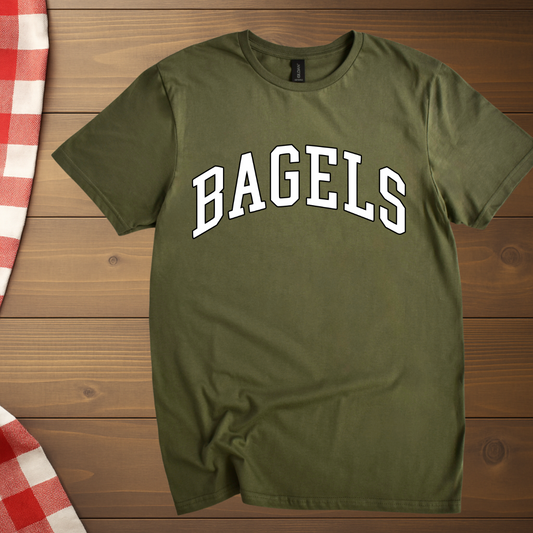 College Style Bagels T-Shirt